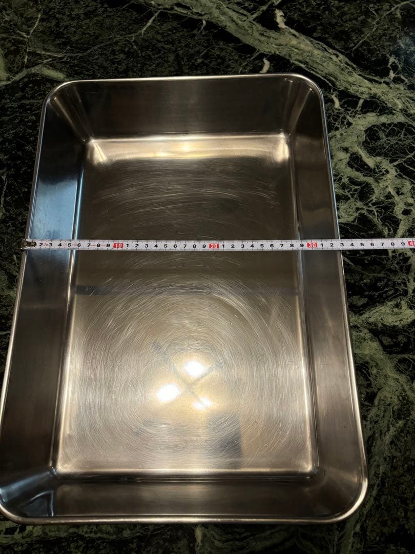 業務用　ステンレス角バット・トレイ　調理器具　6枚セットまとめ売り