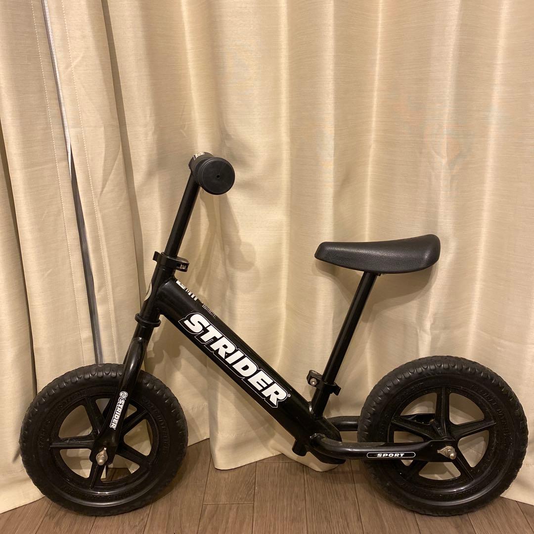 STRIDER バランスバイク ブラック 12インチ