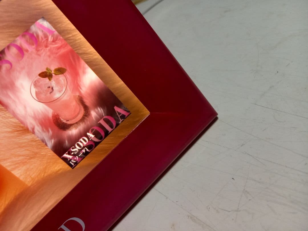 非売品　サントリー　ノベルティ　ピンク　リキュール　X-rated　電光看板