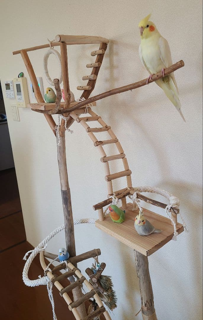 ③よもぎもちオーダーページ　ハンドメイド　流木　アスレチック