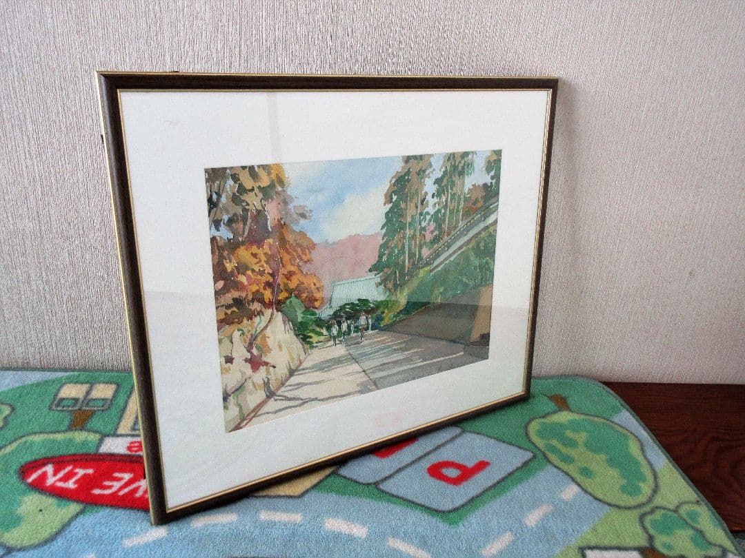 水彩画「鎌倉円覚寺」