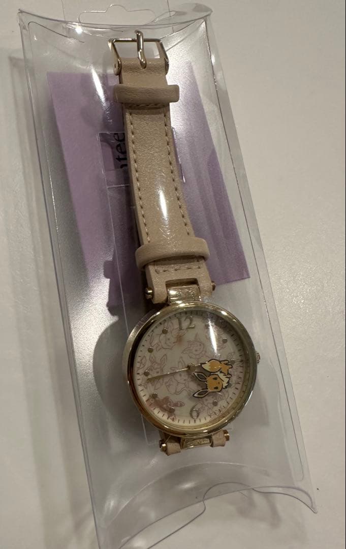 イッツデモ　ポケモン　ブイズ　レザー腕時計