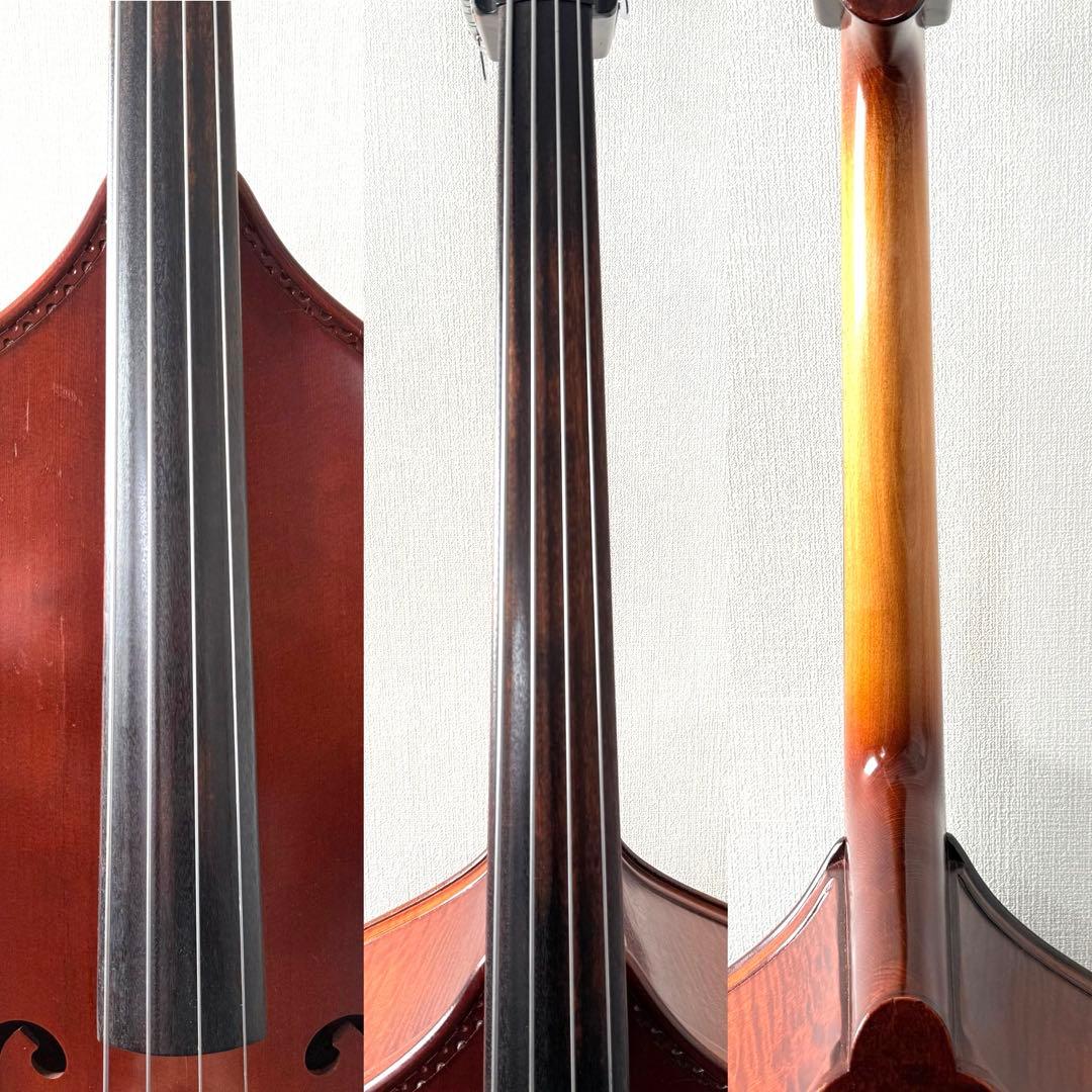 【存在感抜群の杢目】 Oriente HO-25 コントラバス オリエンテ