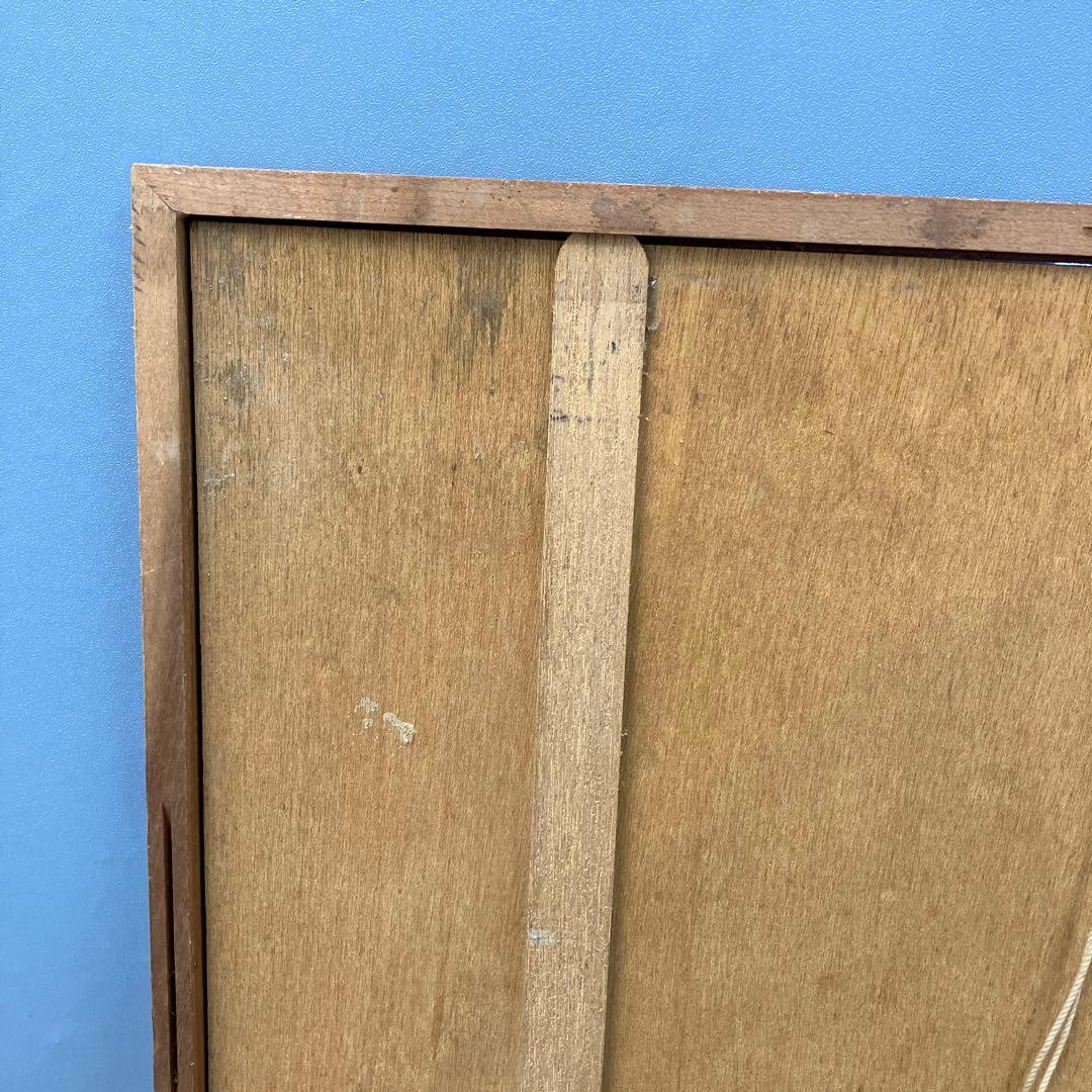 昭和レトロ 豊原国周 団扇絵 木版画 「江戸の華」 額装品 幕末 明治 浮世絵