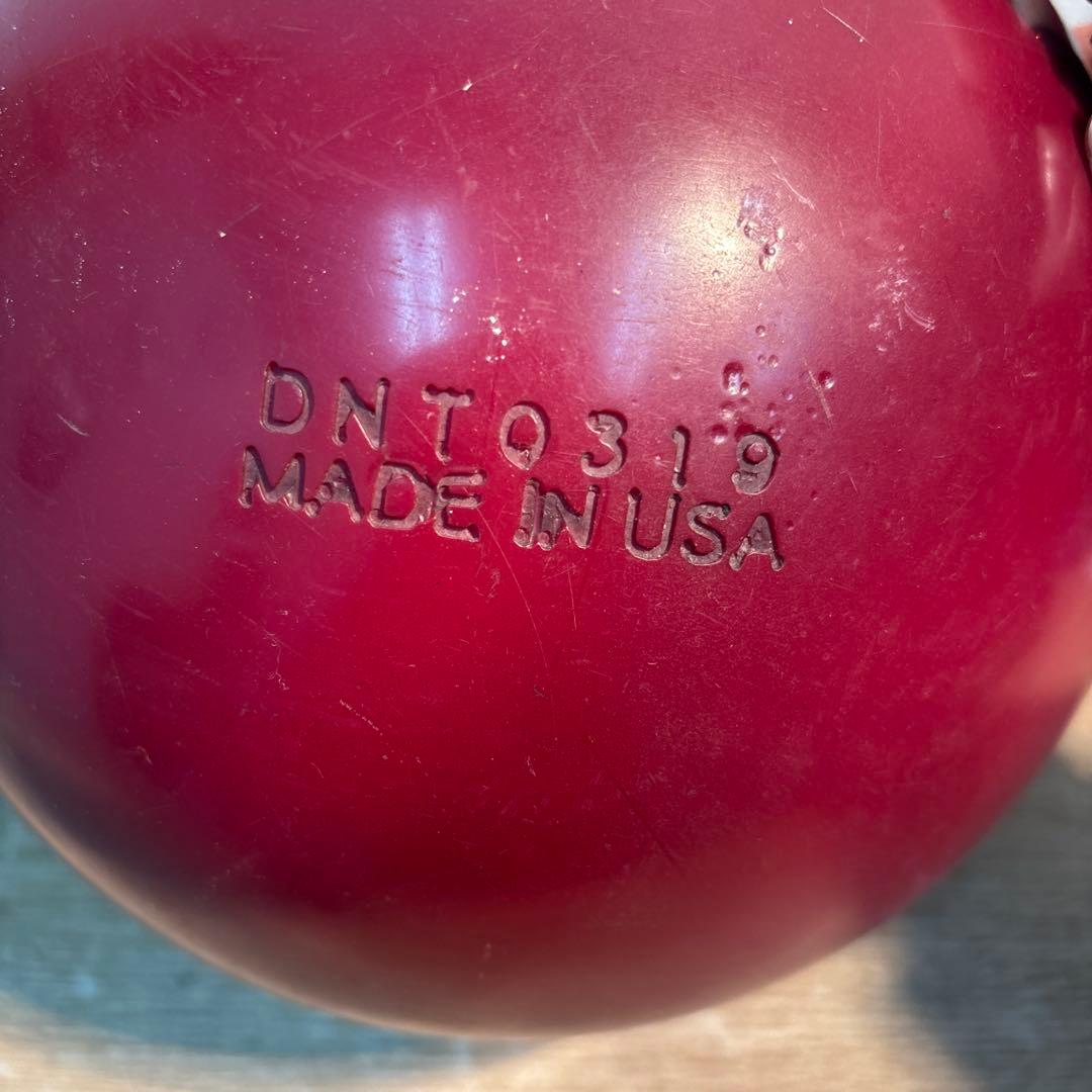 ボーリングボールとバックセット