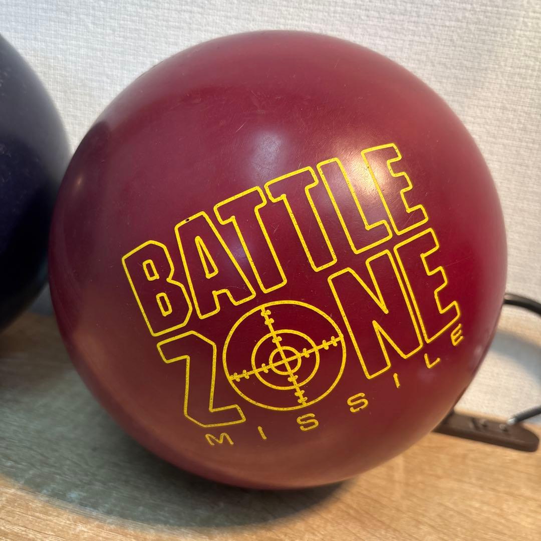 ボーリングボールとバックセット