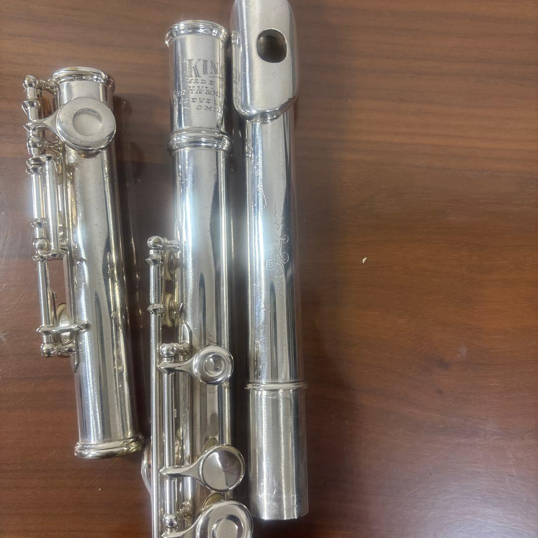 KHS製フルート 本体 銀メッキ 16キー