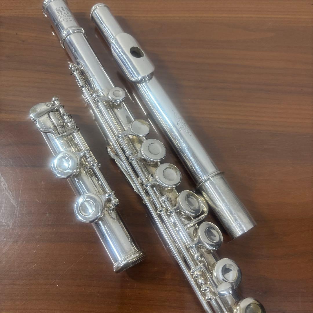 KHS製フルート 本体 銀メッキ 16キー