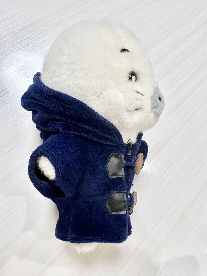 【少年アシベ】アザラシゴマちゃんダッフルコート　レトロぬいぐるみ