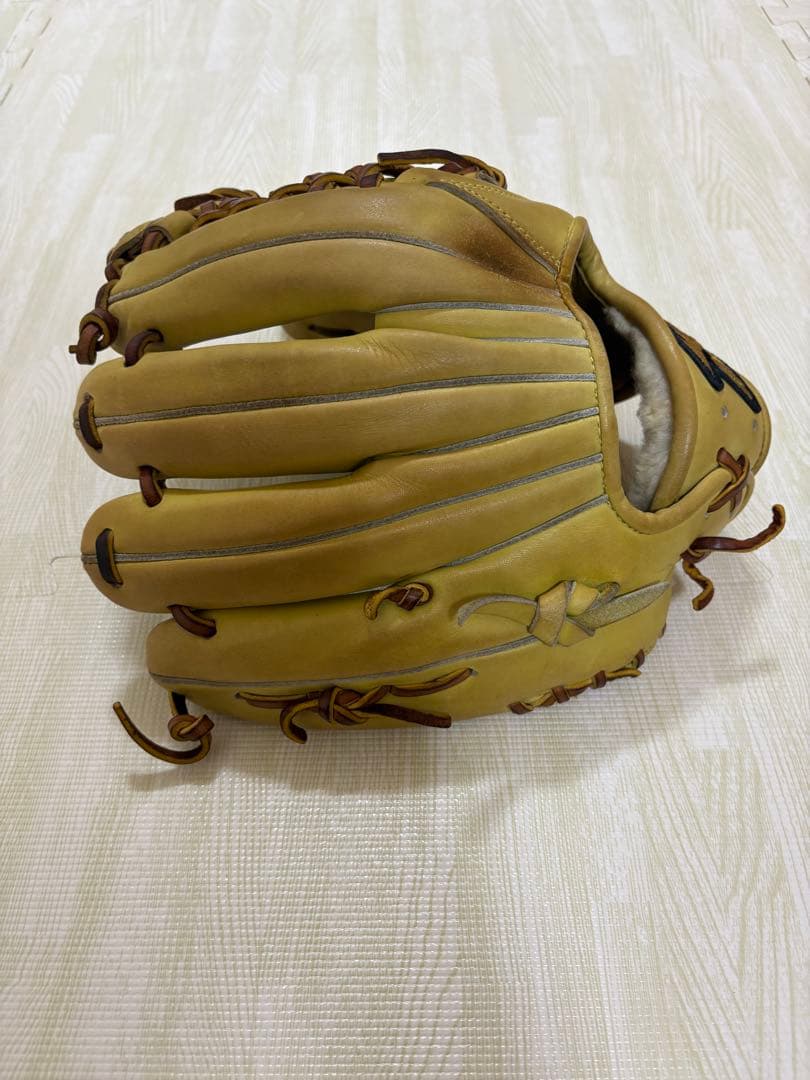 ミズノプロ　硬式　野球　内野手用　グローブ　グローブ袋付