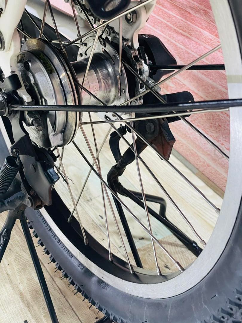 K2160 電動自転車ヤマハ子供乗せ 20インチ 8.7Ah ホワイト