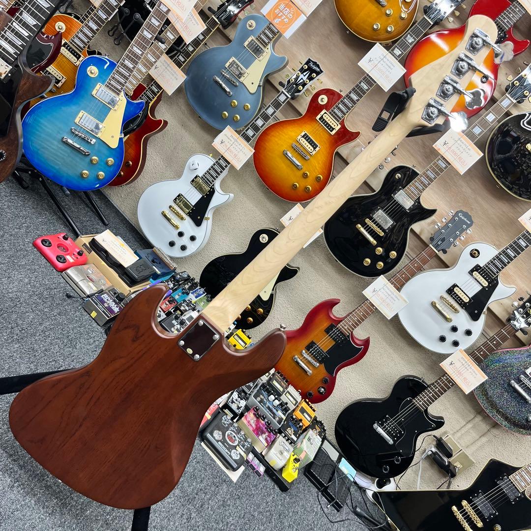 【11223】 Bacchus ジャズベースタイプ ASH ブラウン