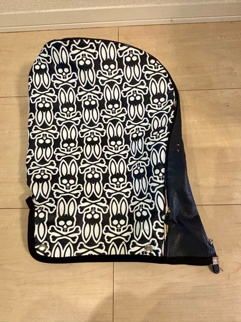 Psycho Bunny キャディバッグ 紺/白/黄色