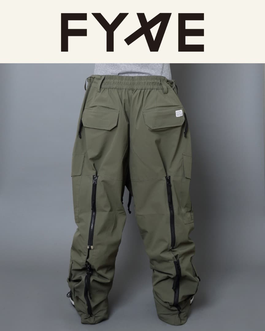FYVE スノーボードウェア 日本限定 未使用 上下セット L オリーブ