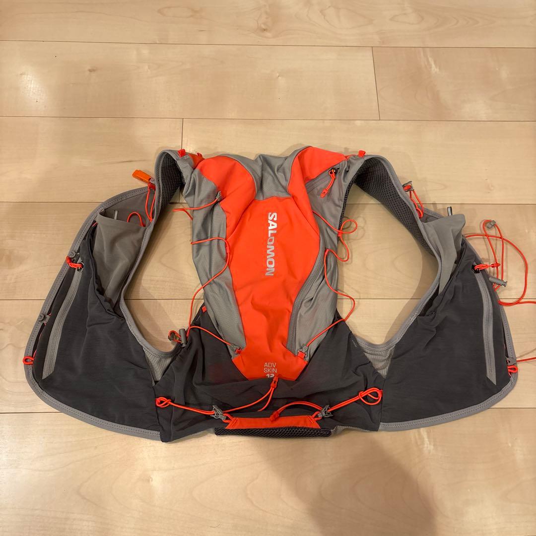 SALOMON トレイルランニングベスト ハイドレーションパック ボトル付き