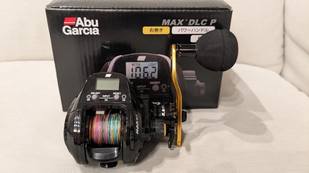 Abu Garcia MAX DLC P カウンター付両軸リール