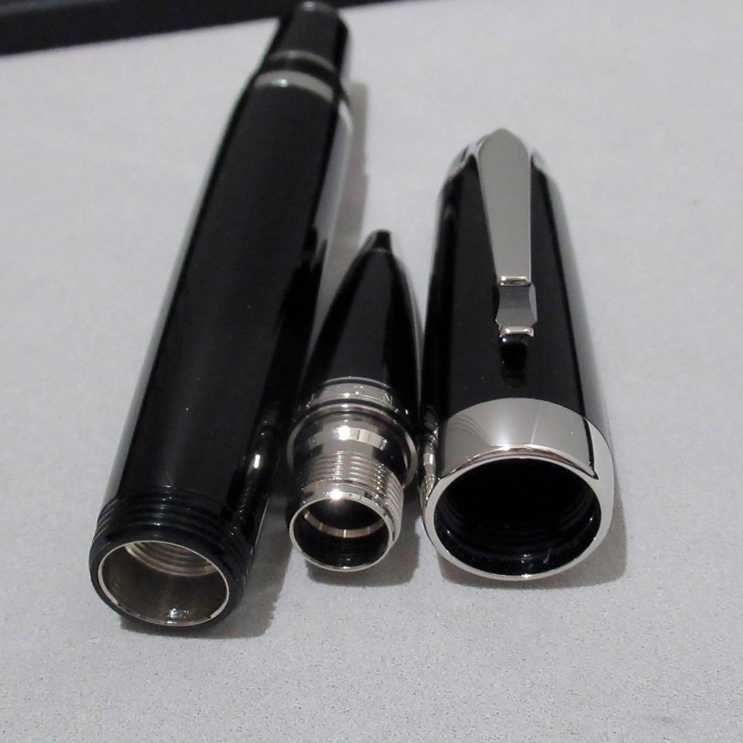 モンブラン ローラーボール ボエム プラチナ色 ノワール 5098