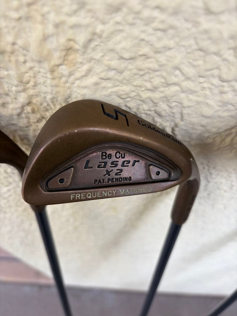 【希少・名器】Golden Ram Laser X2 BeCuアイアン7本セット