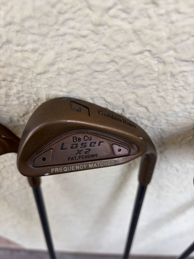 【希少・名器】Golden Ram Laser X2 BeCuアイアン7本セット