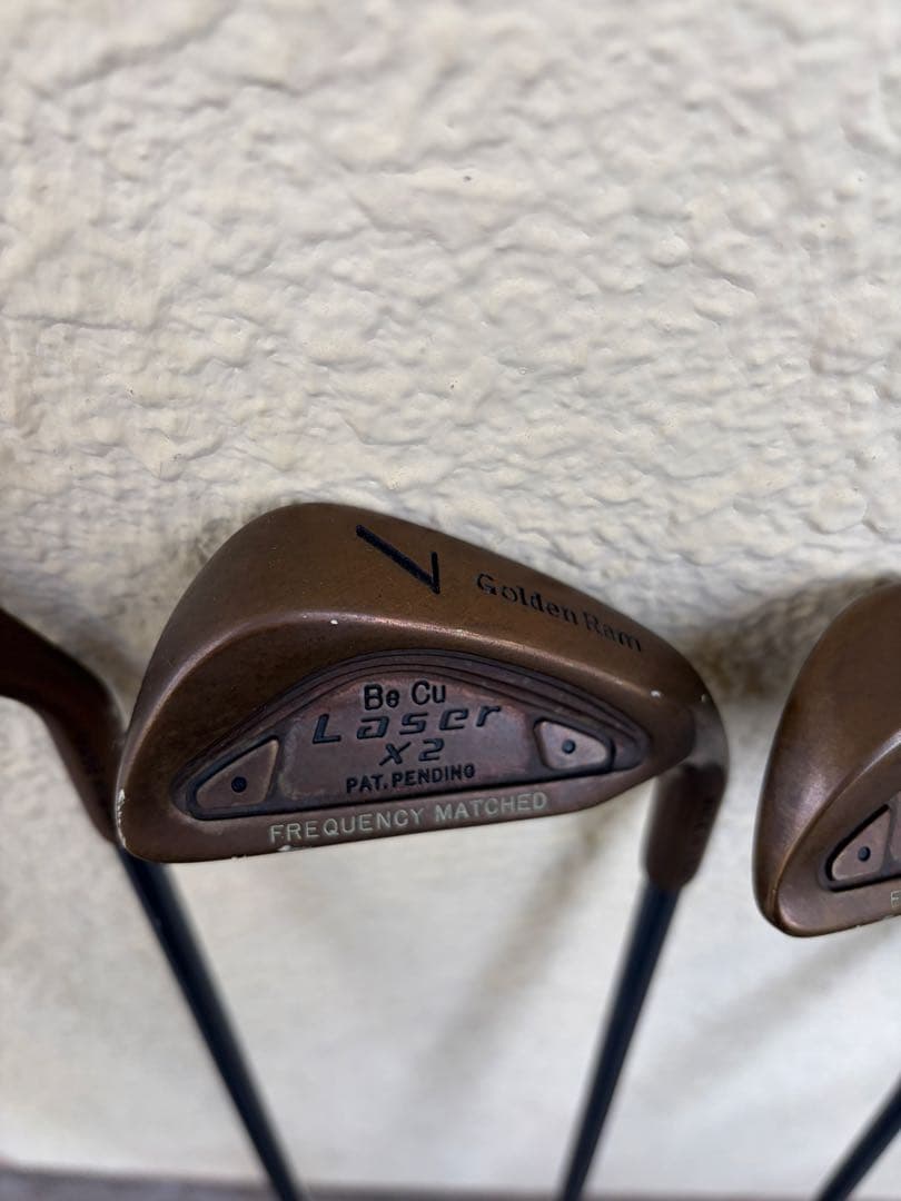 【希少・名器】Golden Ram Laser X2 BeCuアイアン7本セット