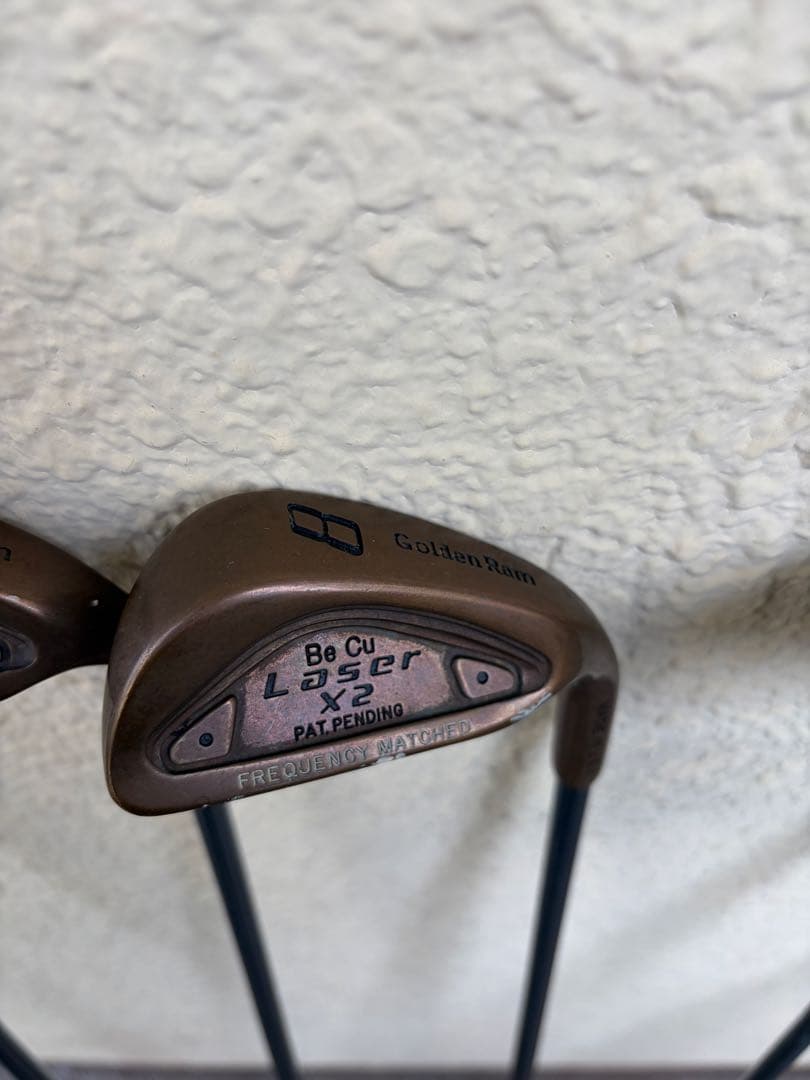 【希少・名器】Golden Ram Laser X2 BeCuアイアン7本セット