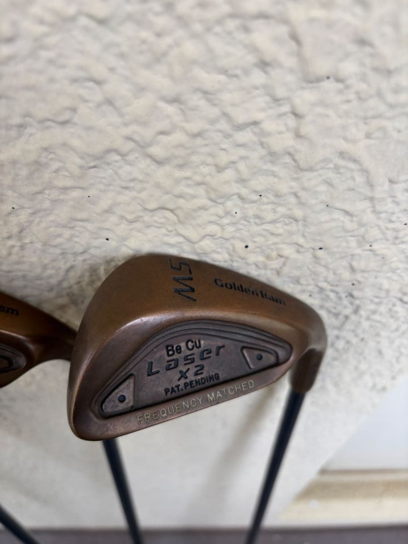 【希少・名器】Golden Ram Laser X2 BeCuアイアン7本セット