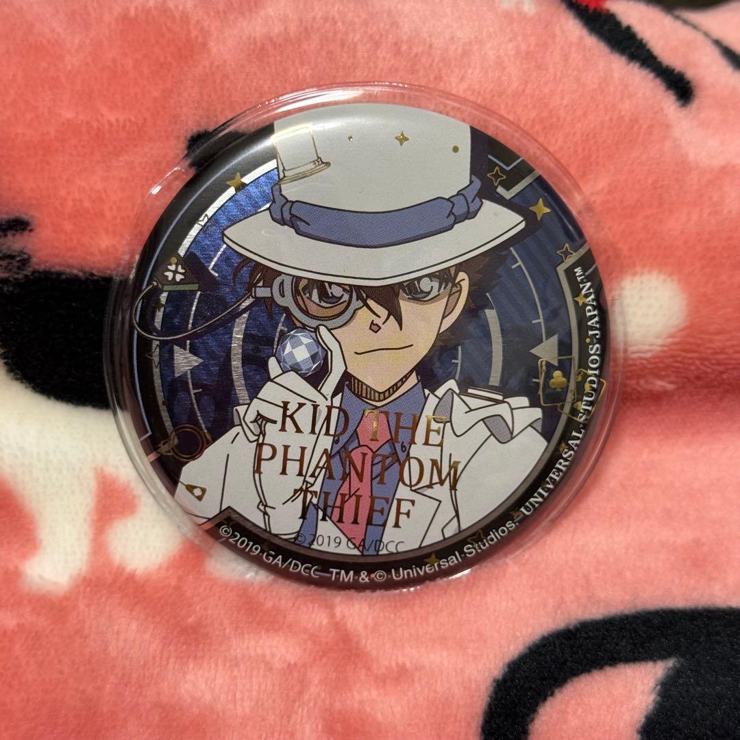 名探偵コナン ユニバ USJ 2019 缶バッジ 怪盗キッド