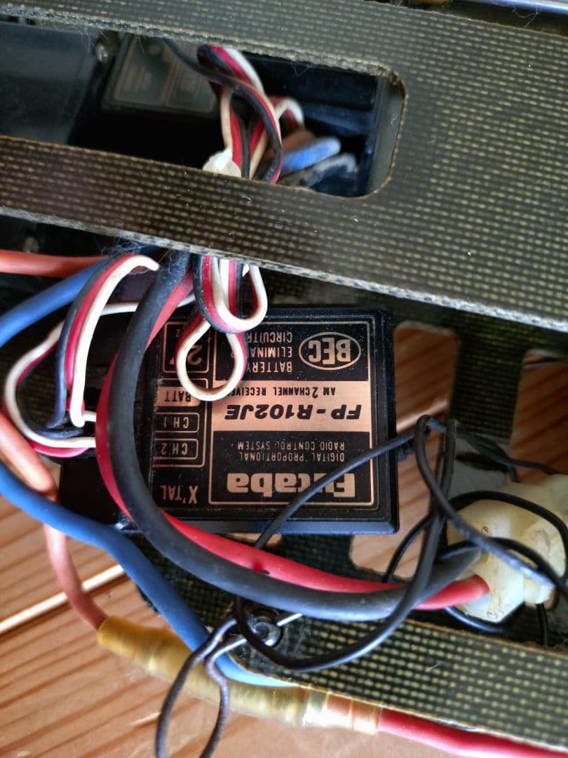 当時物　タミヤ　TA01 FRP シャーシ　メカ　オプション付　ラジコン