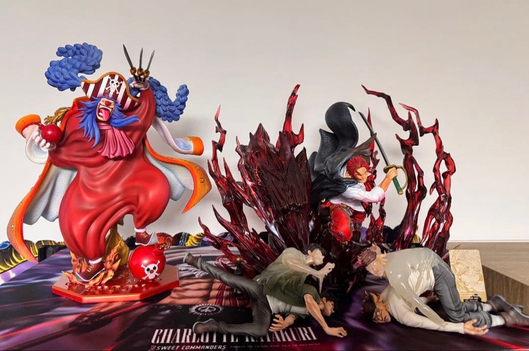 ワンピース バギー ガレージキット ガレキ スタチューX①