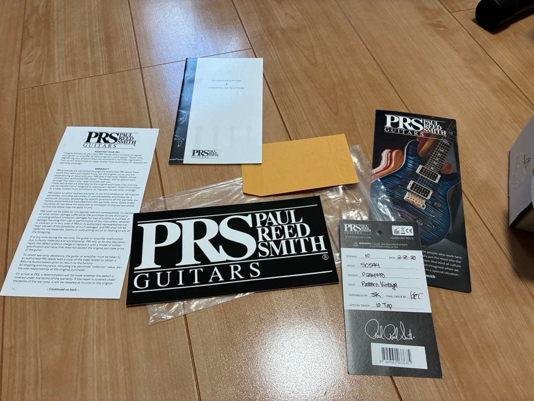 レア希少Paul Reed Smith (PRS) 594 SC Ten Top