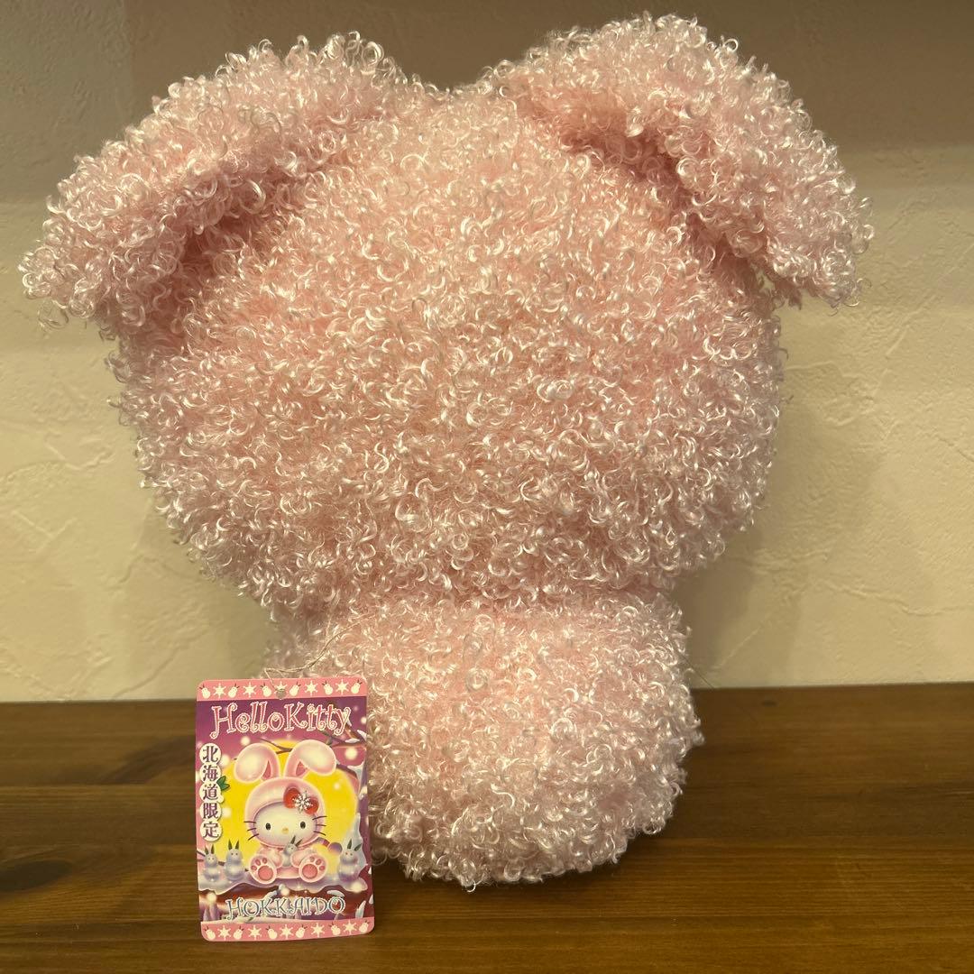 ご当地キティ ☆北海道限定☆ 雪うさぎ ぬいぐるみ（L）タグ付き