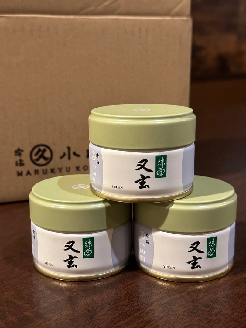 【国産正規品】丸久小山園抹茶 又玄20g ×3缶 yugen marukyu