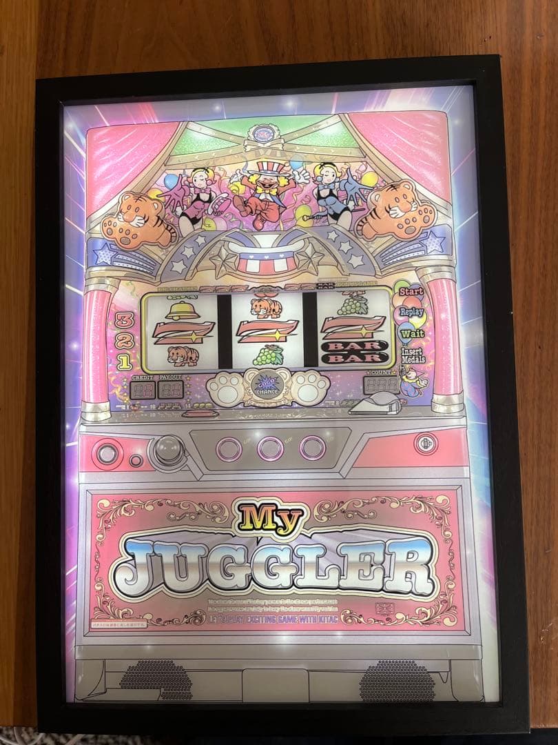 マイジャグラーＶ　LEDボード　オマケ付き　実機　　　 GO GOジャグラー