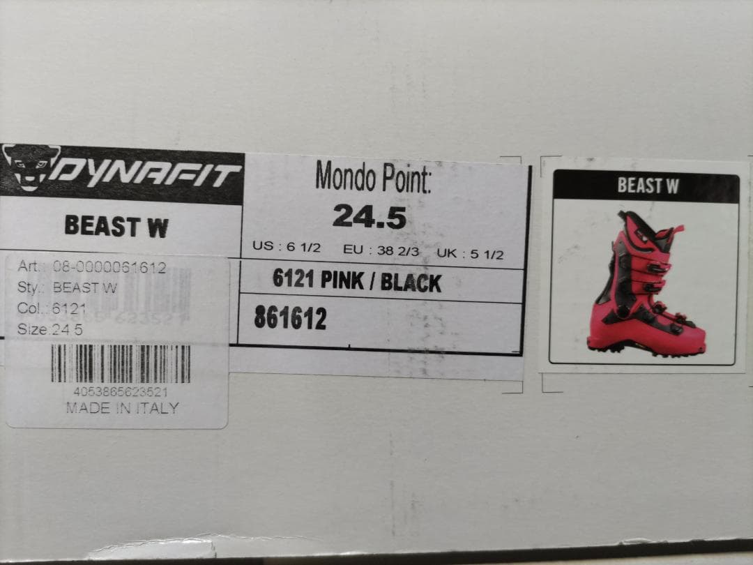 ディナフィット DYNAFIT BEAST W　テックビンディング対応