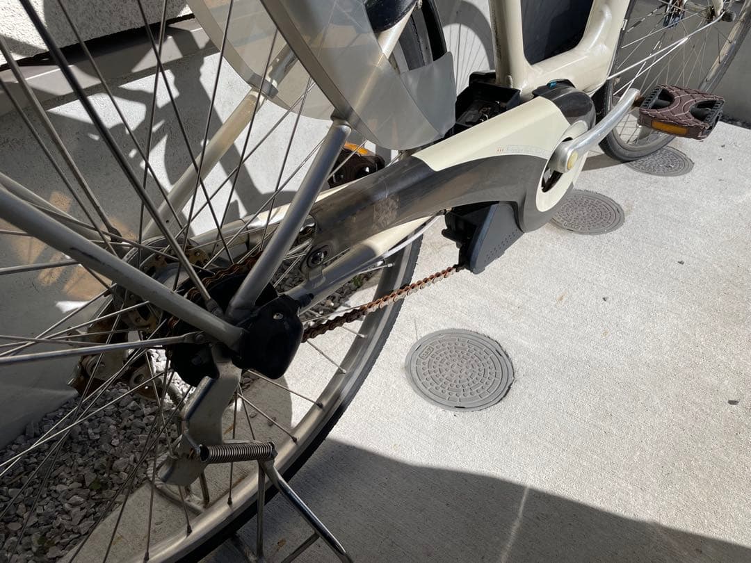 配送不可　手渡し限定　ヤマハ 電動自転車パスラフィーニ26インチ３段変速ジャンク