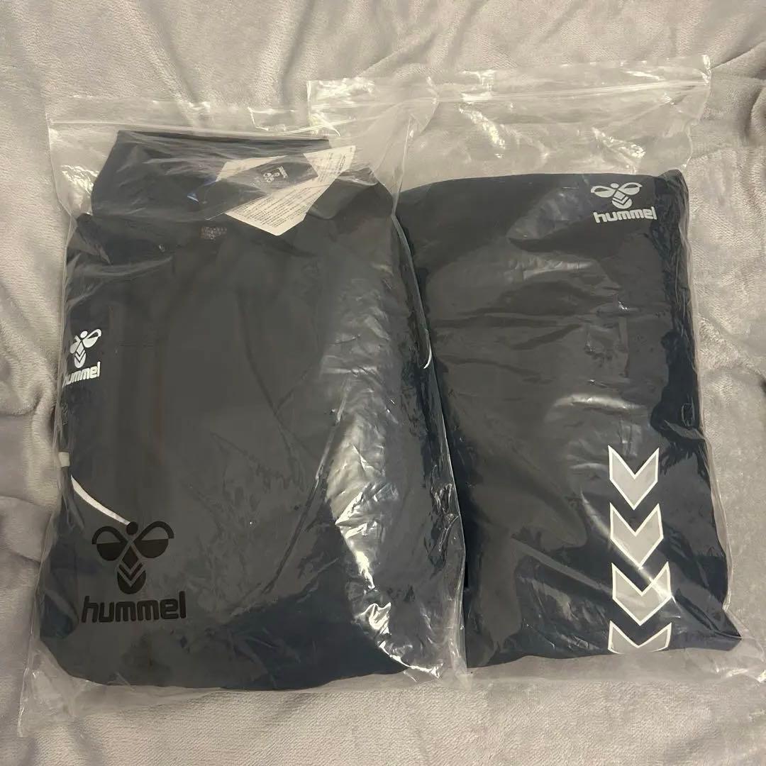 【新品・未使用】HUMMEL ヒュンメル ウィンドブレーカー 上下 メンズ L