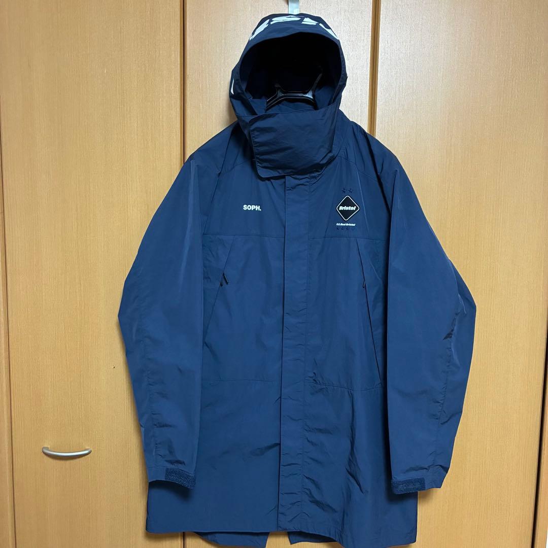 F.C.R.B. TOUR BENCH COAT ネイビー Lサイズ