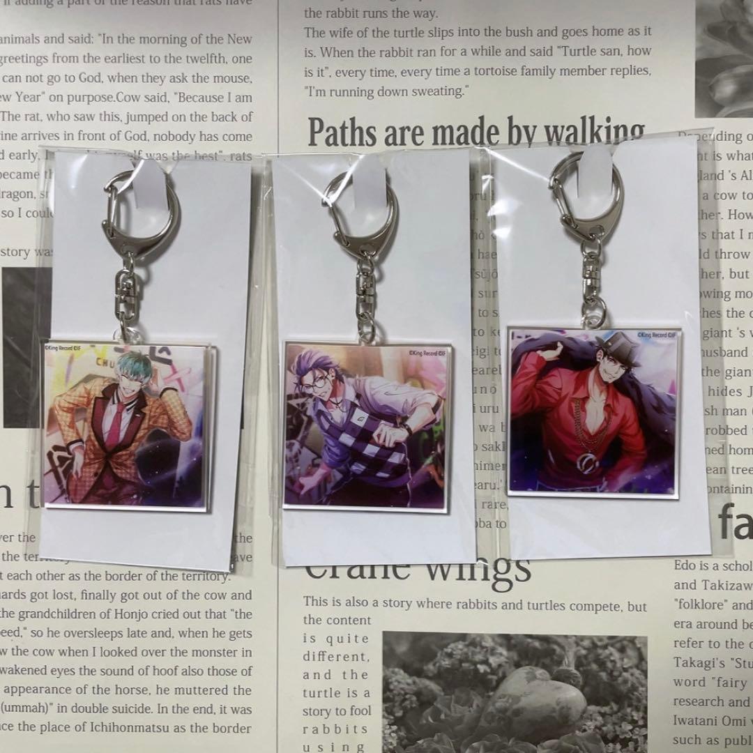 ヒプノシスマイク 簓 盧笙 零 缶バッジ アクキー Flava HYPED-UP