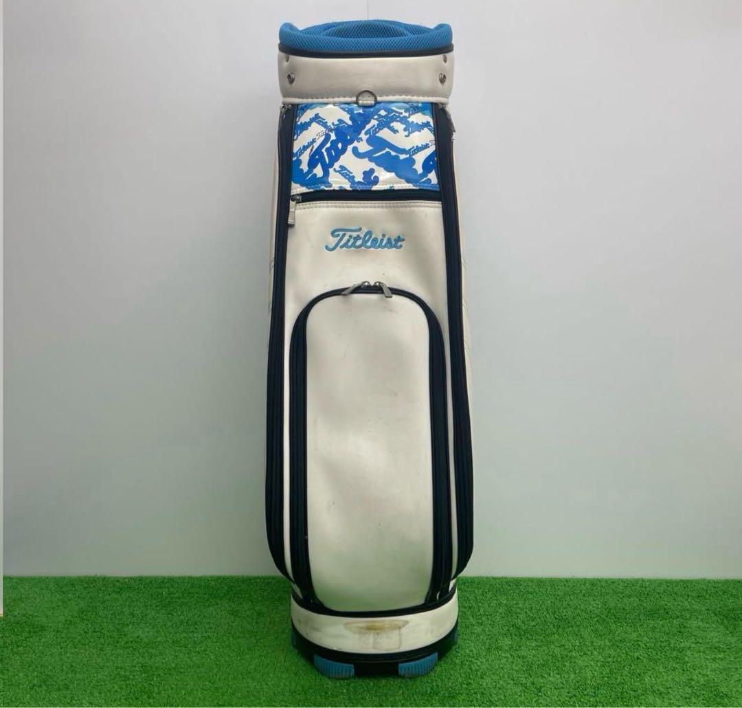 タイトリスト　titleist キャディーバック　９インチ　白