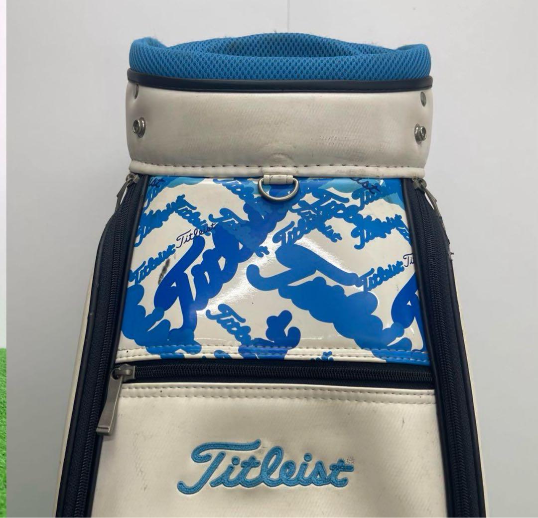 タイトリスト　titleist キャディーバック　９インチ　白