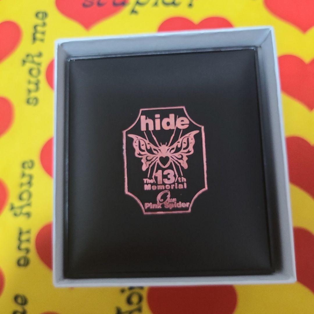 hide 13th Memorial バングル赤色
