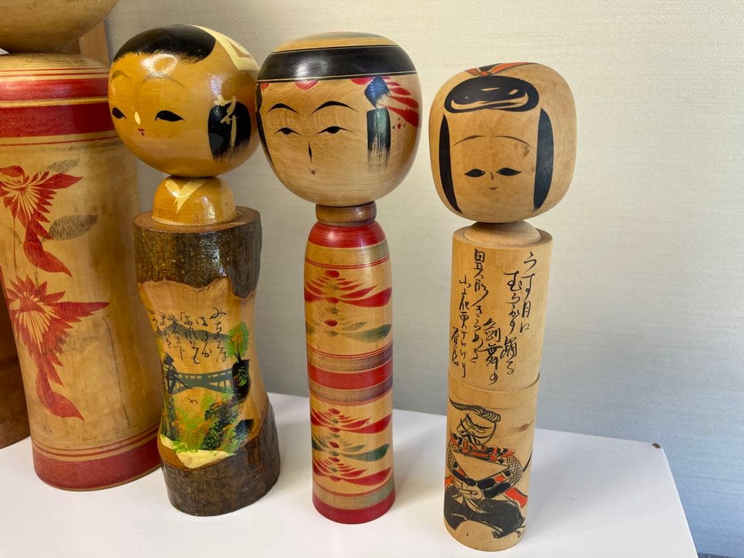伝統　こけし　kokeshi 骨董　antique 京都　Japan 人形