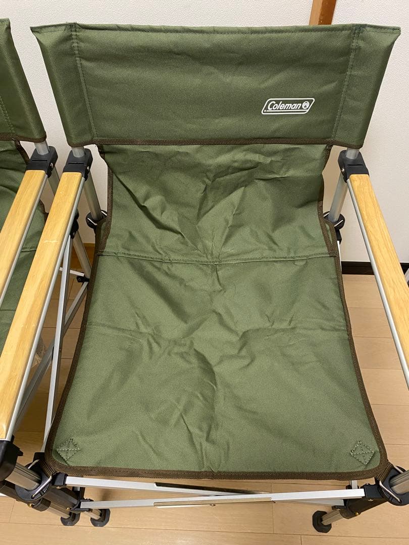 Coleman コールマン　ツーウェイキャプテンチェア　グリーン　2脚セット