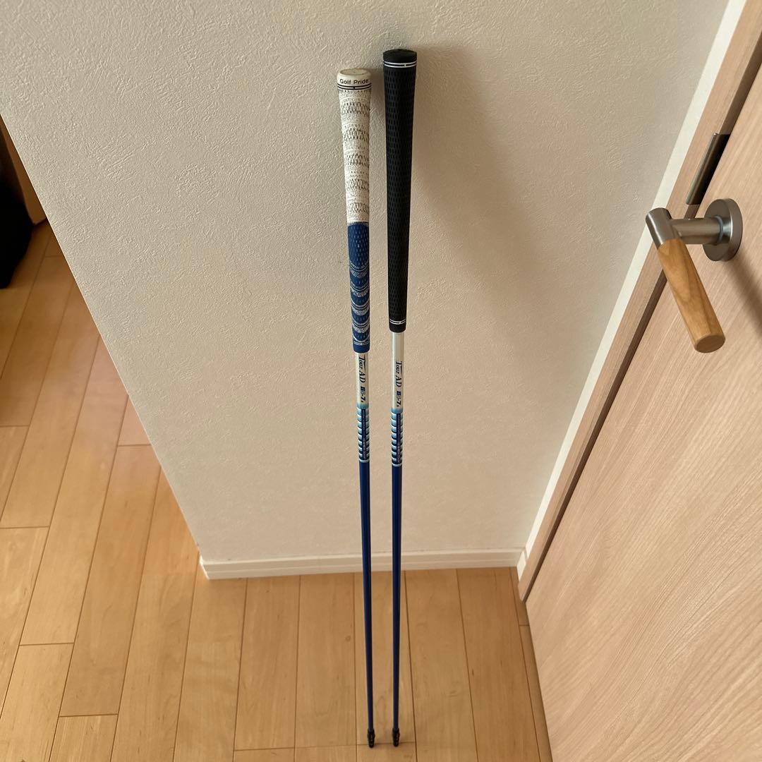 Tour AD BB 7Sシャフトテーラーメイドスリーブ　3,5番セット