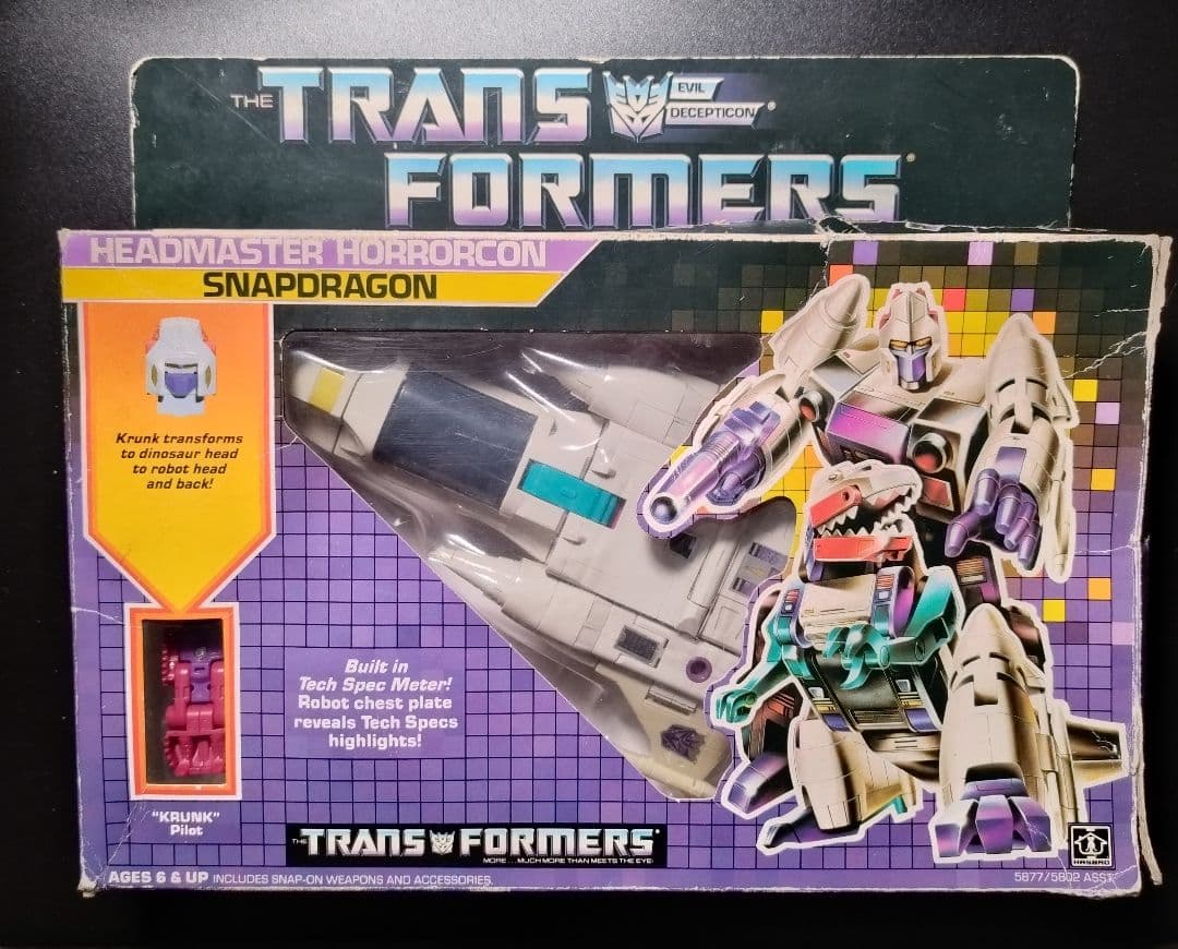 トランスフォーマー　G1 タカラ　デストロン　スナップドラゴン