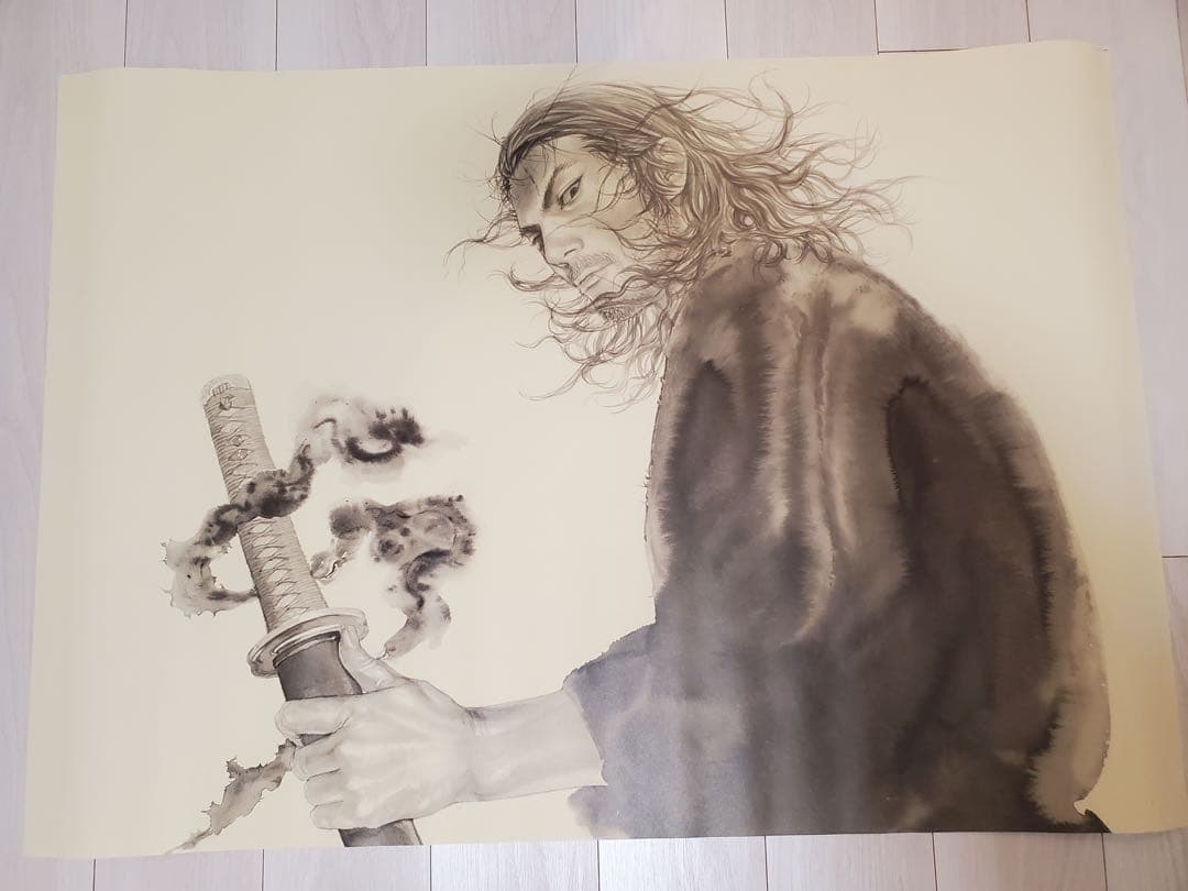 【希少・未使用】バガボンド　井上雄彦　最後のマンガ展　限定ポスターB1箱付き