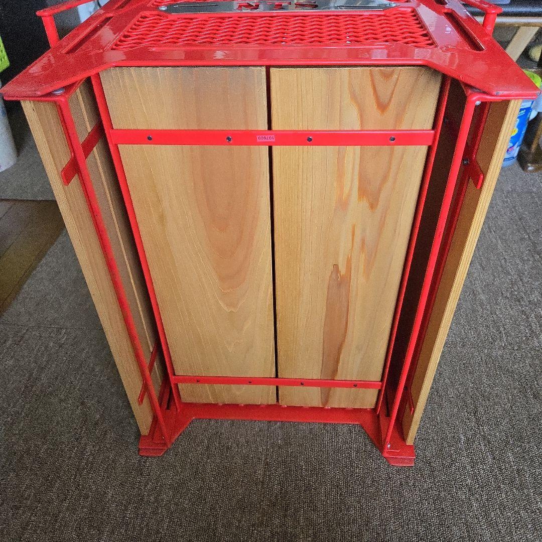 ネイチャートーンズ サイドアップボックス&テーブル レッド Lサイズ