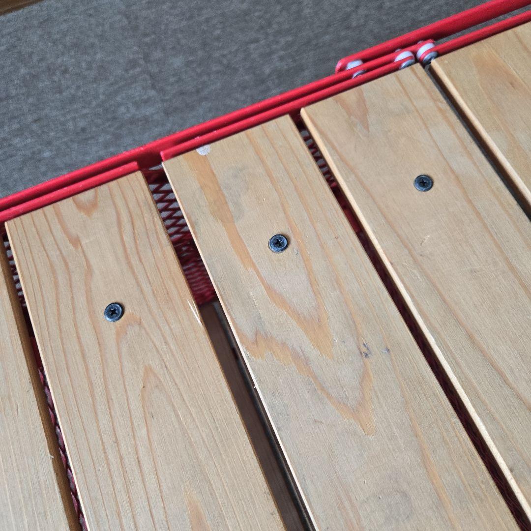 ネイチャートーンズ サイドアップボックス&テーブル レッド Lサイズ