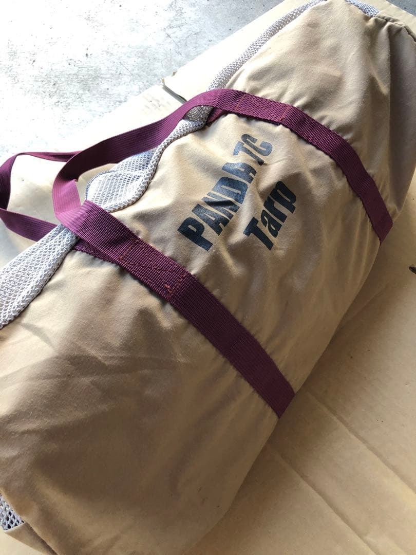 パンダTC パンダTCタープ　フルグランドシート　スチールポールセット