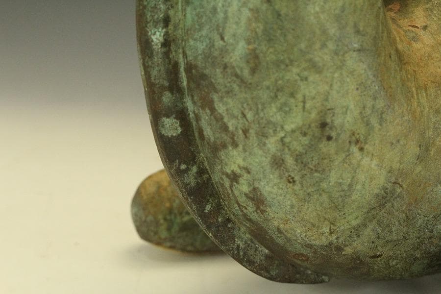 中国美術 青銅 駱駝 置物(LC746)